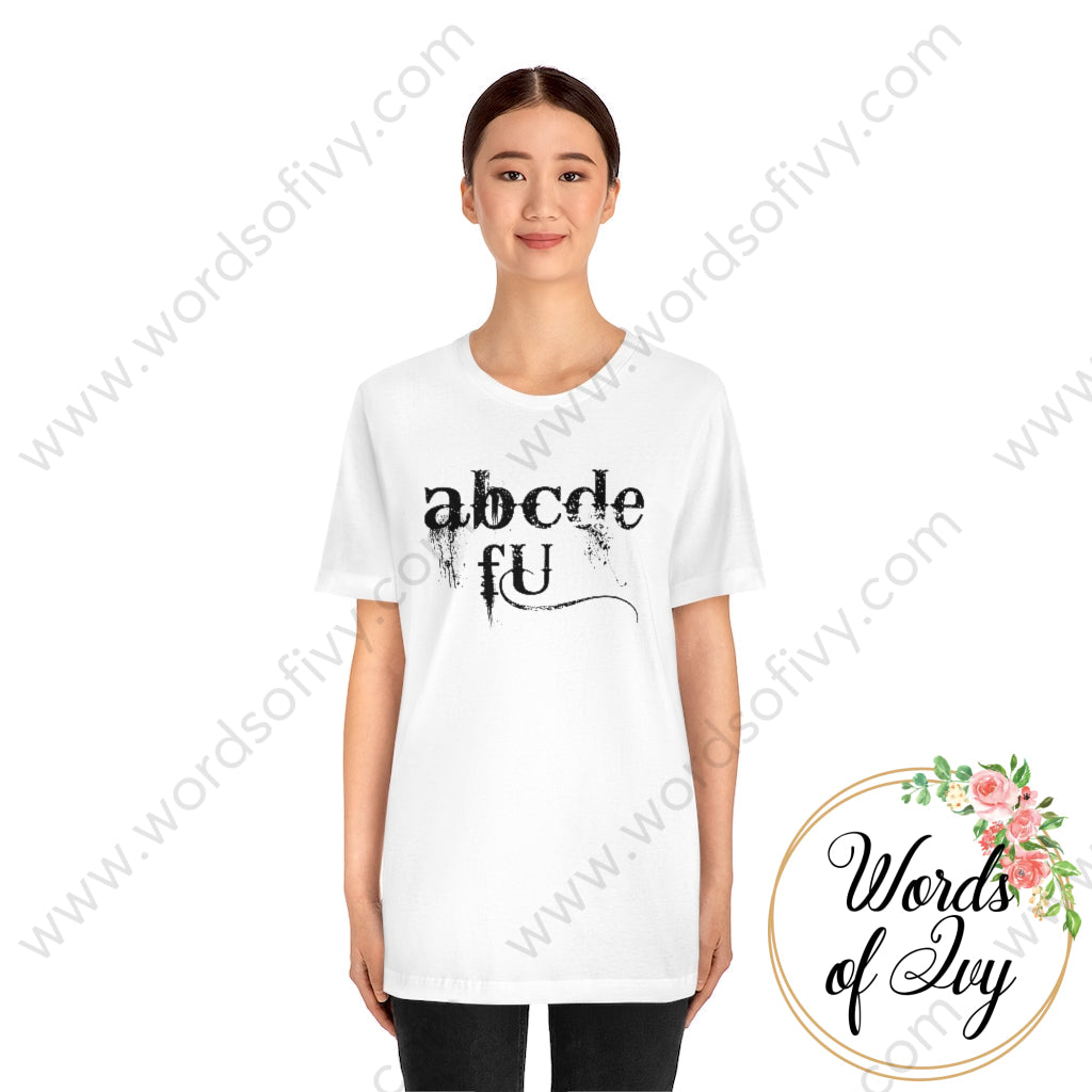 Adult Tee - Abcdefu 220124002 T-Shirt