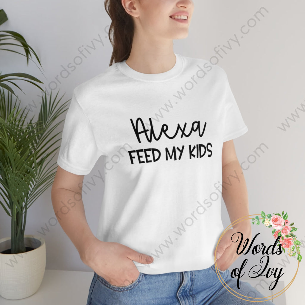Adult Tee - Alexa Feed My Kids 220926007 T-Shirt
