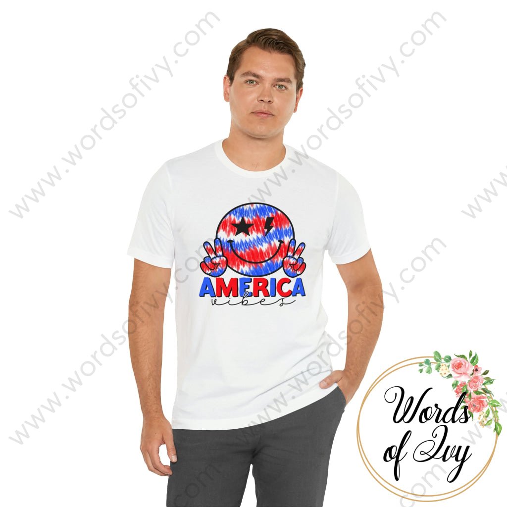 Adult Tee - America Vibes 220306001 T-Shirt