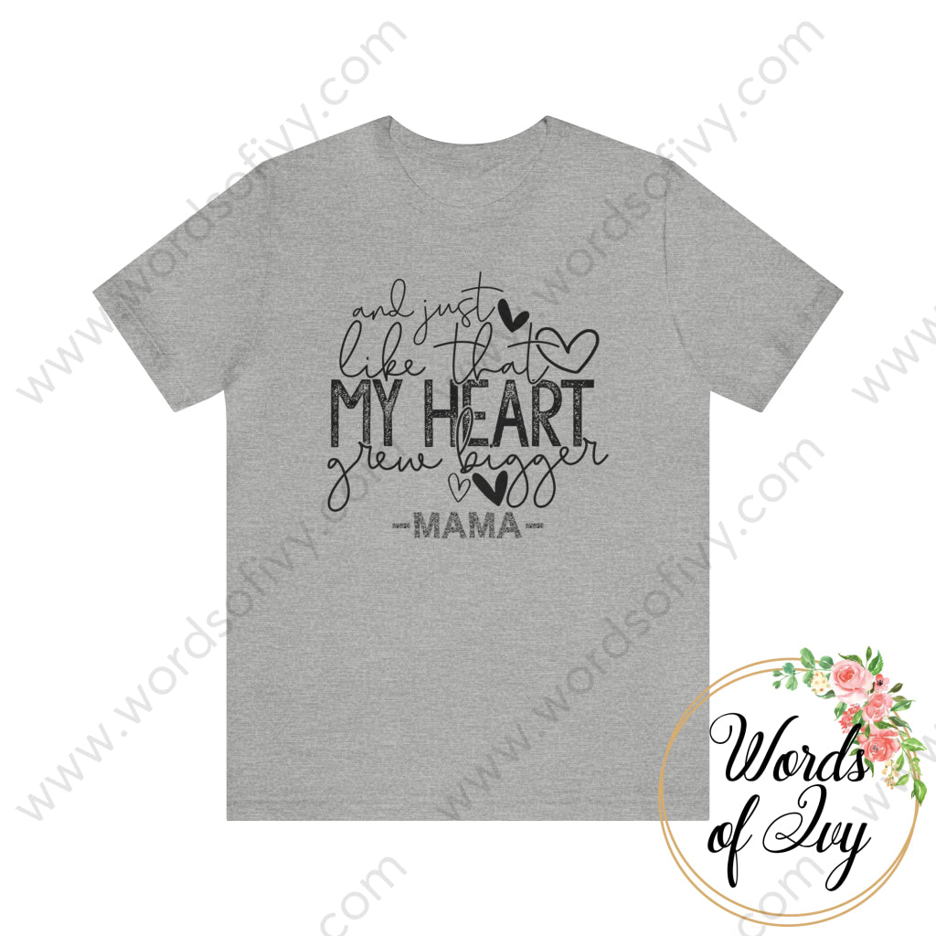 Adult Tee - And Just Like That Mama 220130014 Athletic Heather / S T-Shirt