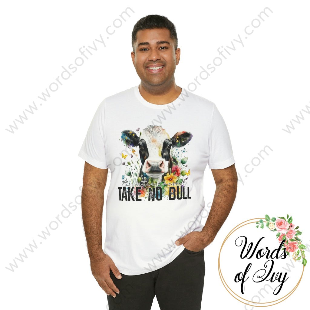 Adult Tee - Auntie Doesnt Take No Bull 230416008 T-Shirt