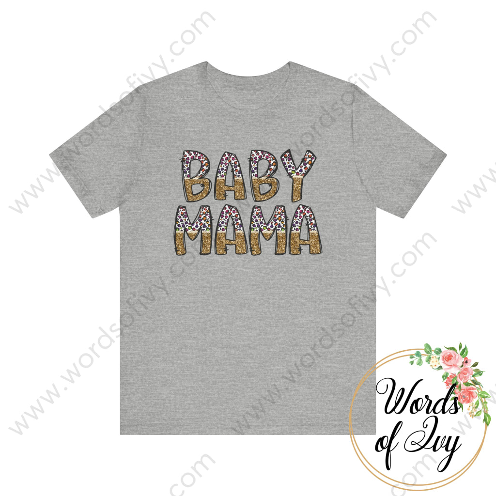 Adult Tee - Baby Mama 240721028 Athletic Heather / S T-Shirt