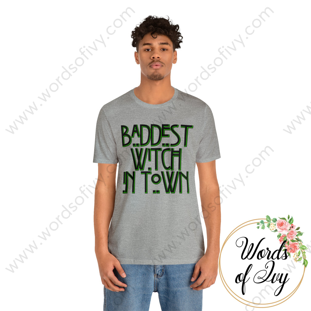 Adult Tee - BADDEST WITCH IN TOWN 221006001 | Nauti Life Tees
