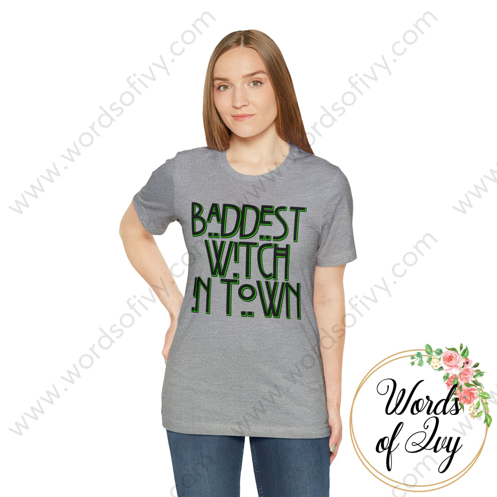 Adult Tee - BADDEST WITCH IN TOWN 221006001 | Nauti Life Tees