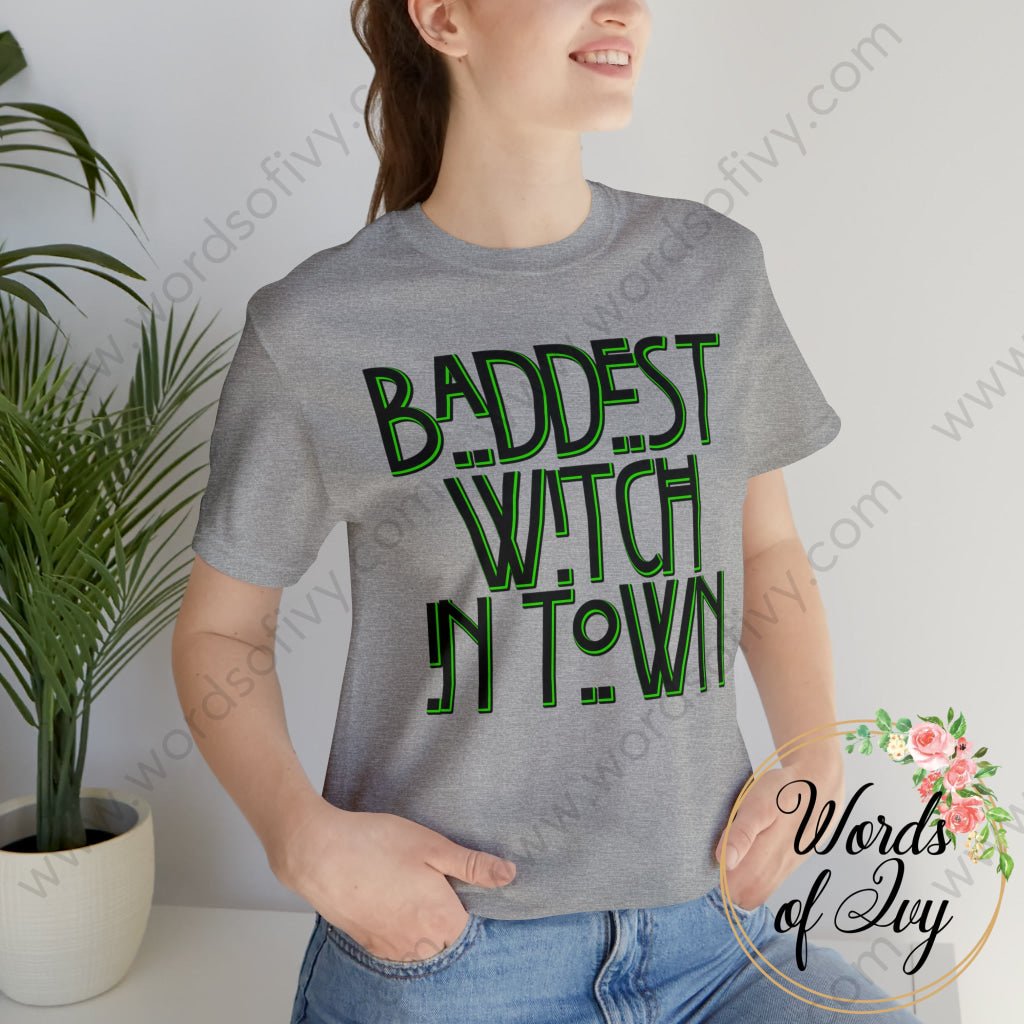 Adult Tee - Baddest Witch In Town 221006001 T-Shirt