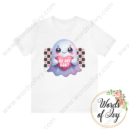 Adult Tee - Be My Boo 240105002 White / S T-Shirt