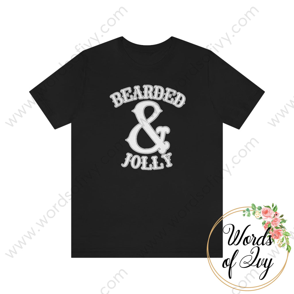 Adult Tee - Bearded And Jolly 211027003 Black / S T-Shirt