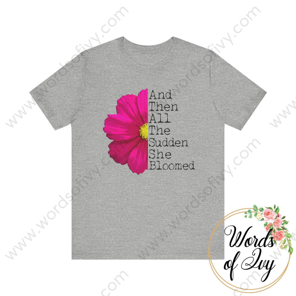 Adult Tee - Bloomed 240724033 Athletic Heather / S T-Shirt