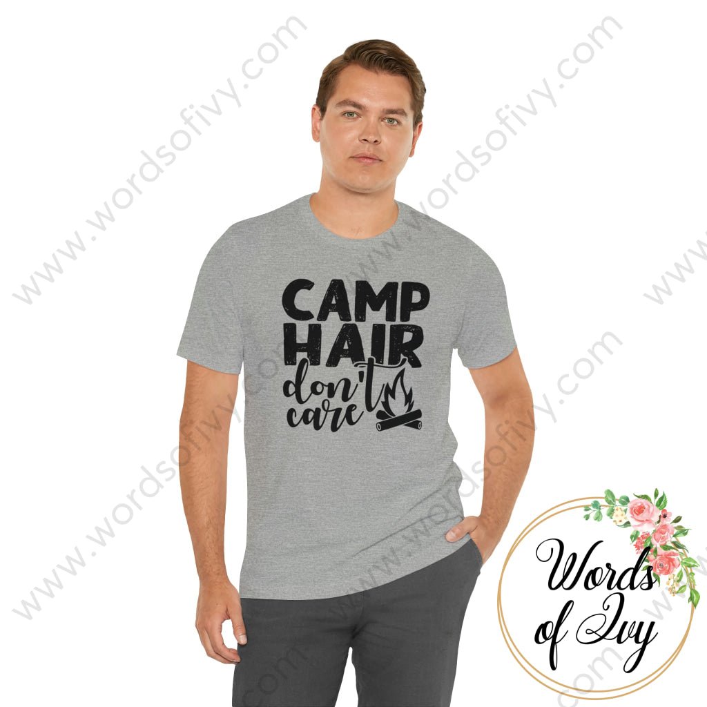 Adult Tee - Camp hair don't care 220130001 | Nauti Life Tees