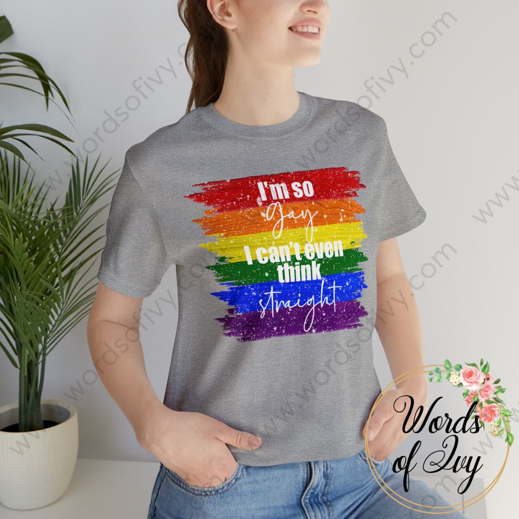 Adult Tee - Cant Think Straight 230621007 T-Shirt