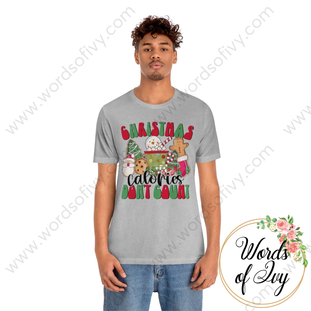 Adult Tee - Christmas Calories Dont Count 221022001 T-Shirt