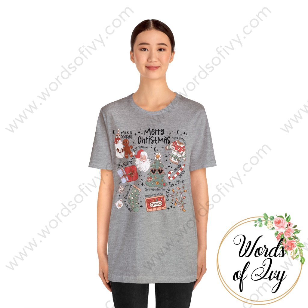 Adult Tee - Christmas Collage 231107001 T-Shirt