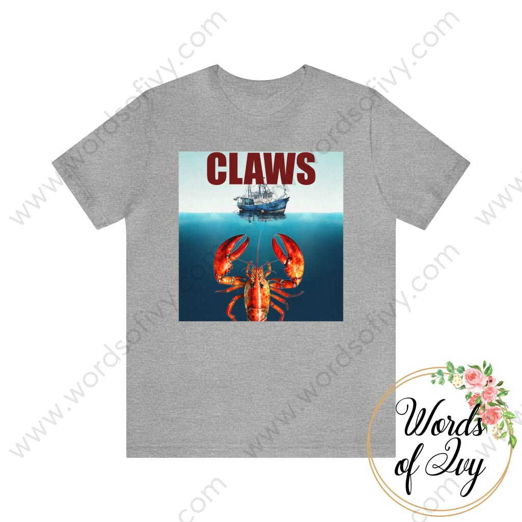 Adult Tee - Claws 230723001 Athletic Heather / S T-Shirt