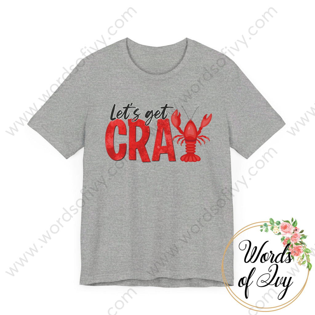 Adult Tee - Crawfish Let’s Get Cray 240724047 T-Shirt