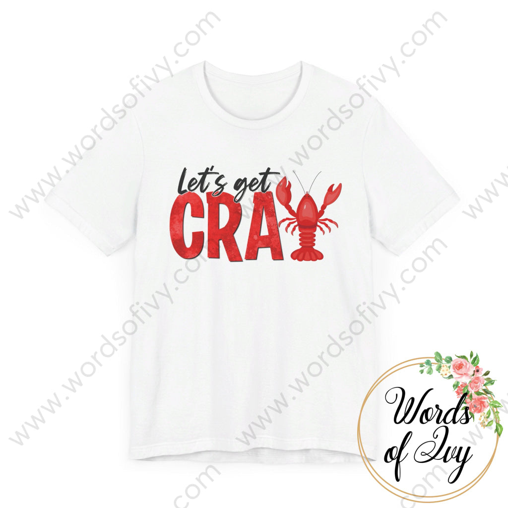 Adult Tee - Crawfish Let’s Get Cray 240724047 T-Shirt