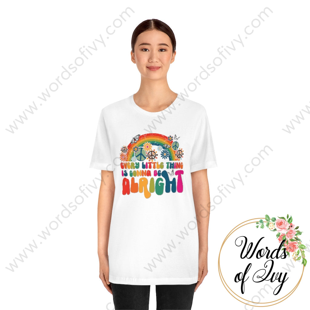 Adult Tee - Every Little Thing Is Gonna Be Alright 220305013 T-Shirt