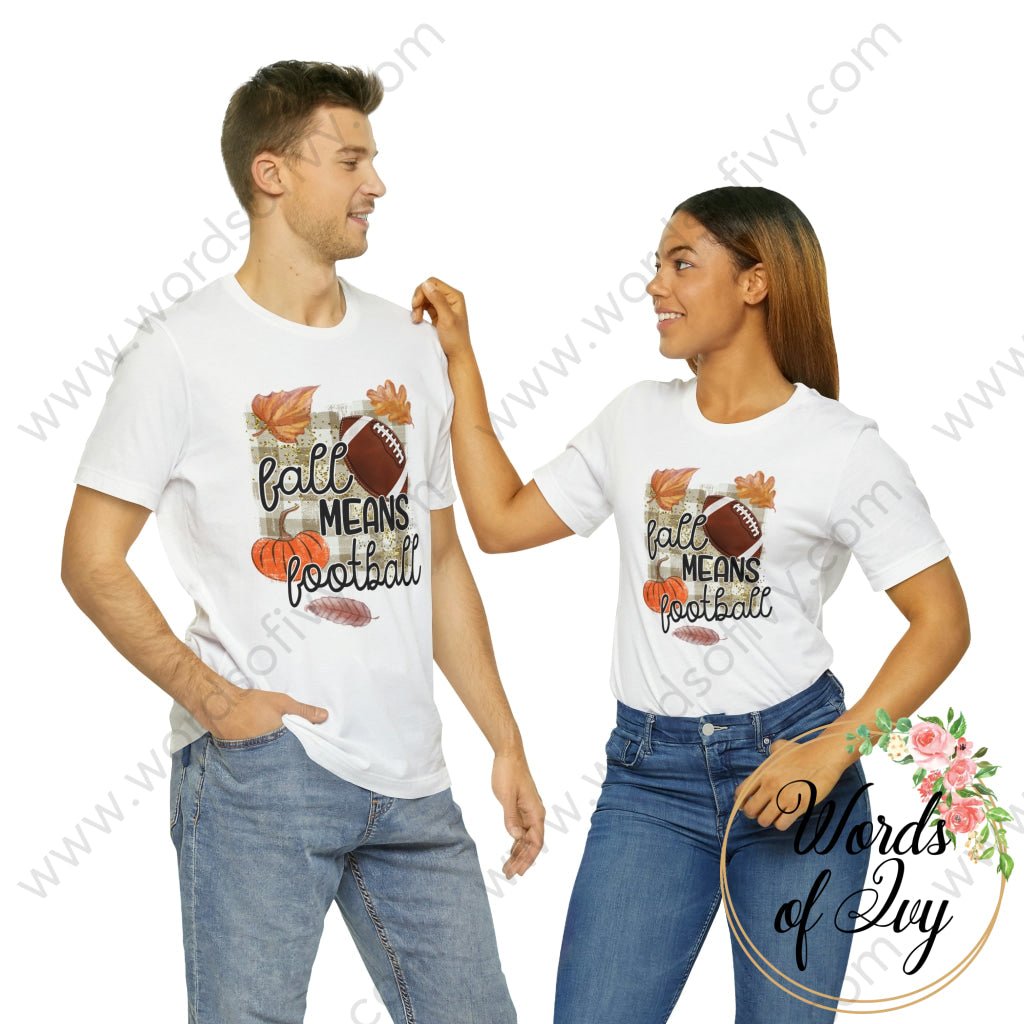 Adult Tee - Fall Means Football 220926008 T-Shirt