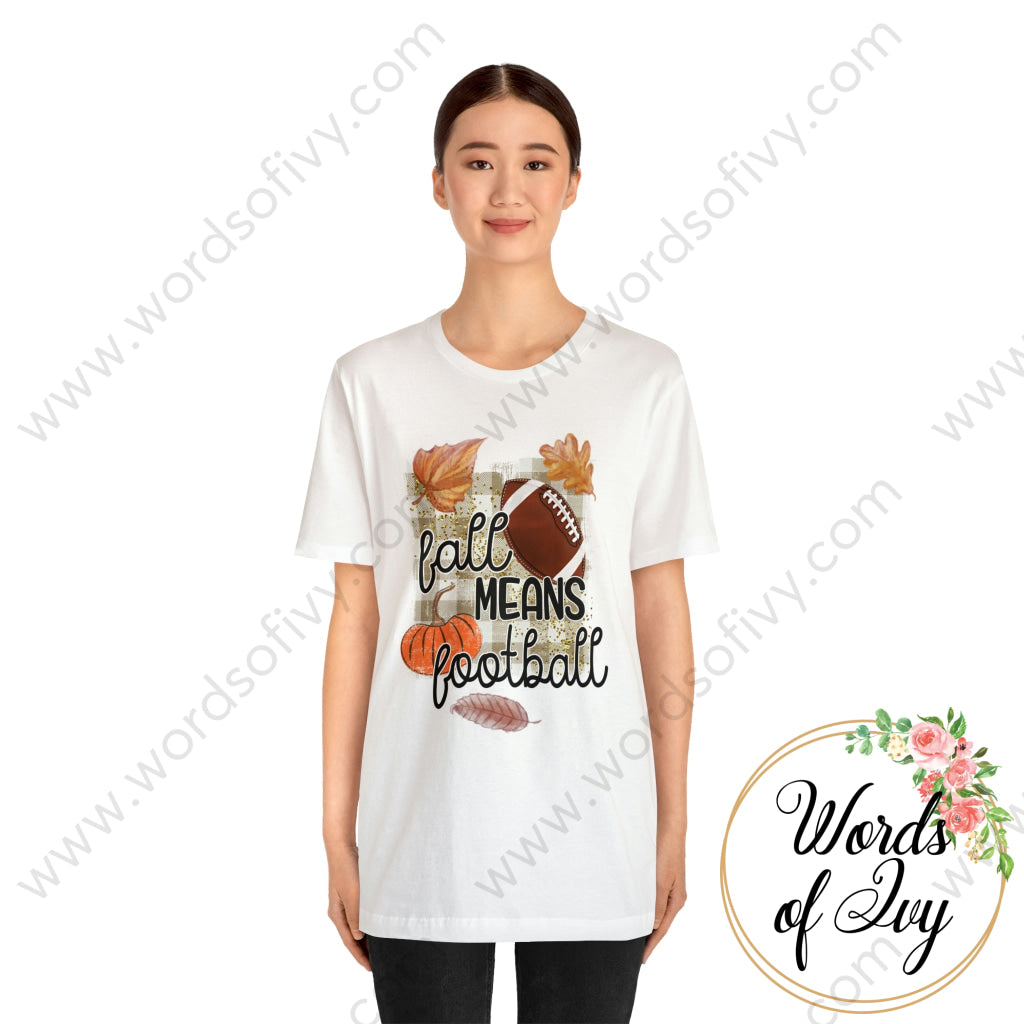 Adult Tee - Fall Means Football 220926008 T-Shirt