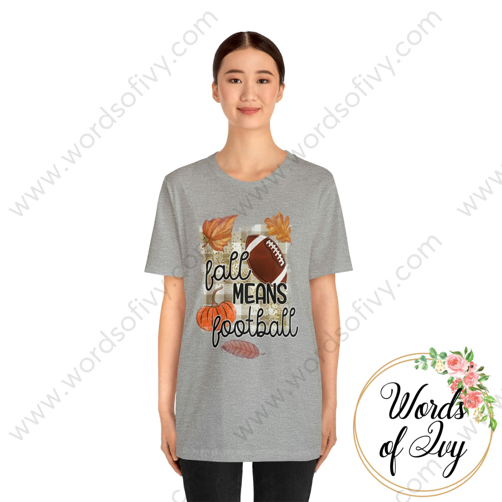 Adult Tee - Fall Means Football 220926008 T-Shirt