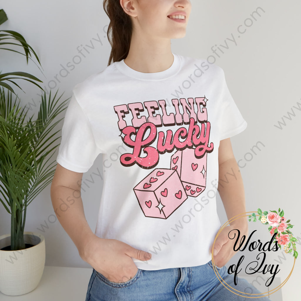 Adult Tee - Feeling Lucky 221220012 T-Shirt