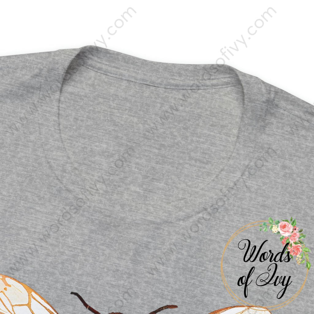 Adult Tee - floral bee kind 230420001 | Nauti Life Tees