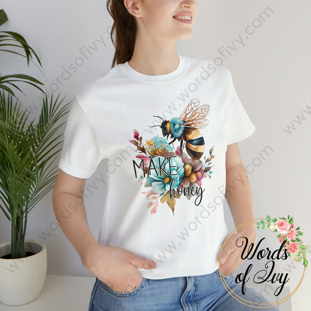 Adult Tee - Floral Bee Make Honey 230420002 T-Shirt