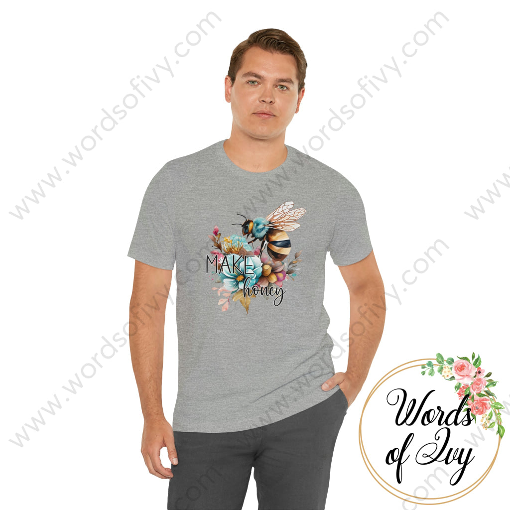 Adult Tee - Floral Bee Make Honey 230420002 T-Shirt