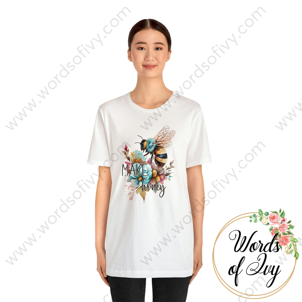 Adult Tee - Floral Bee Make Honey 230420002 T-Shirt