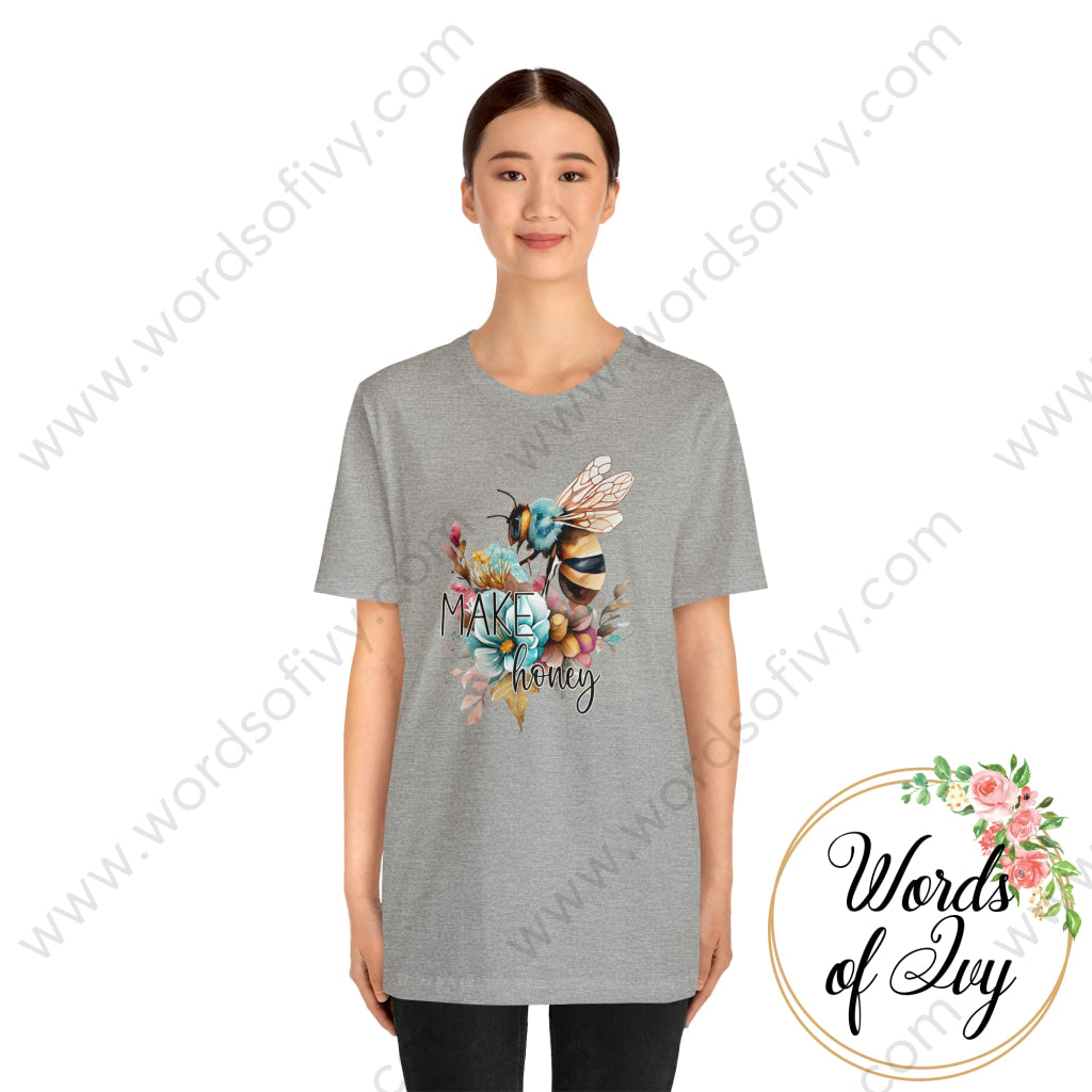 Adult Tee - Floral Bee Make Honey 230420002 T-Shirt