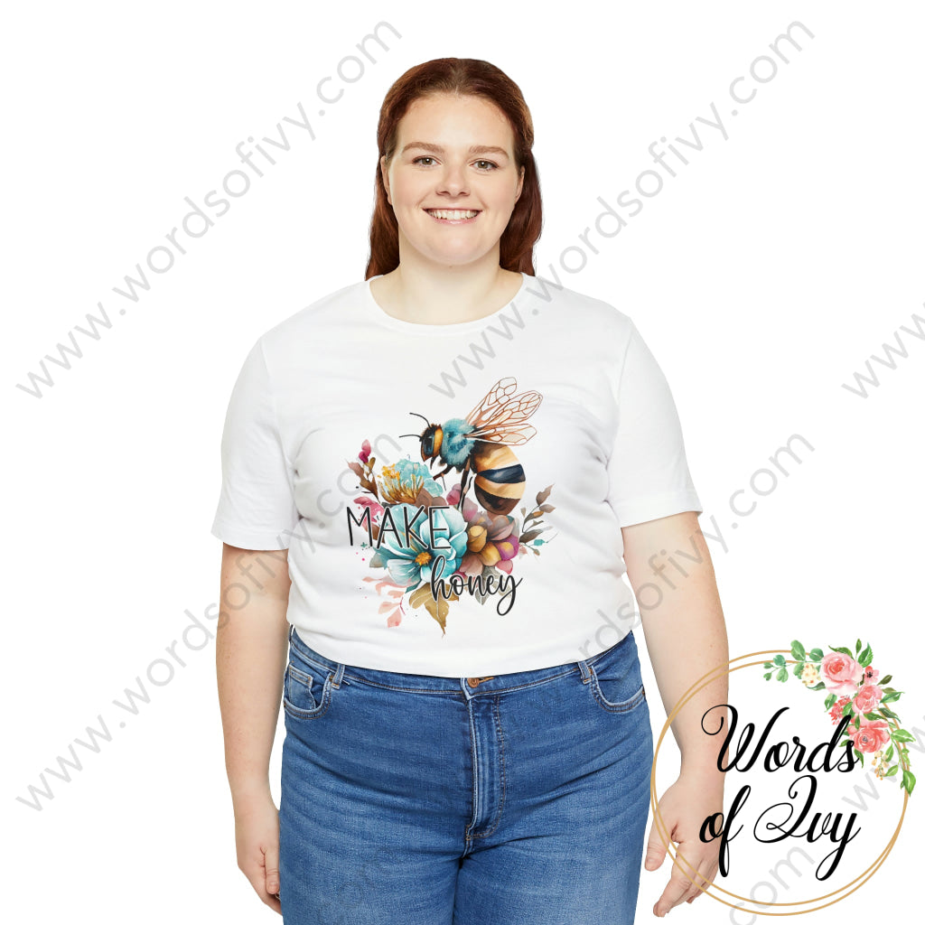 Adult Tee - Floral Bee Make Honey 230420002 T-Shirt