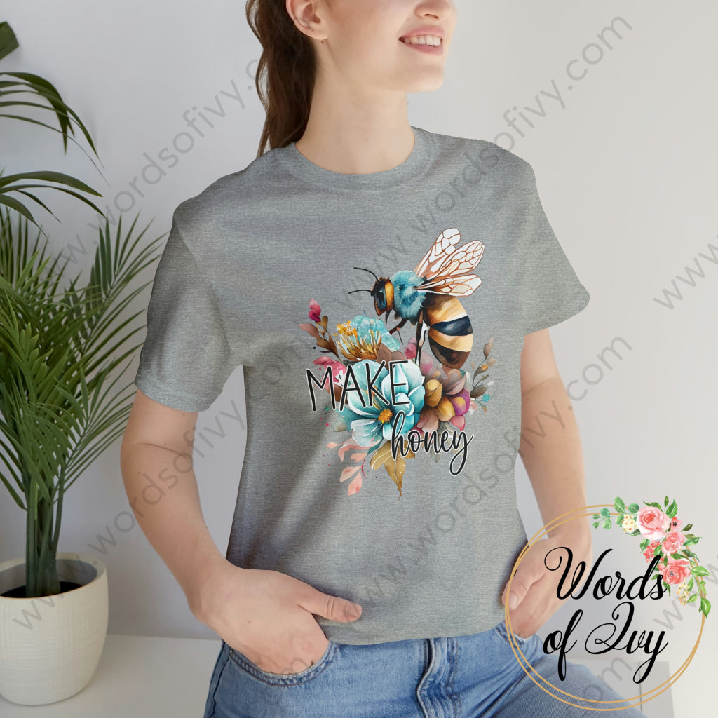 Adult Tee - Floral Bee Make Honey 230420002 T-Shirt