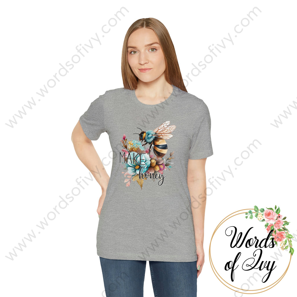 Adult Tee - Floral Bee Make Honey 230420002 T-Shirt