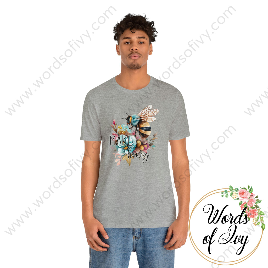 Adult Tee - Floral Bee Make Honey 230420002 T-Shirt