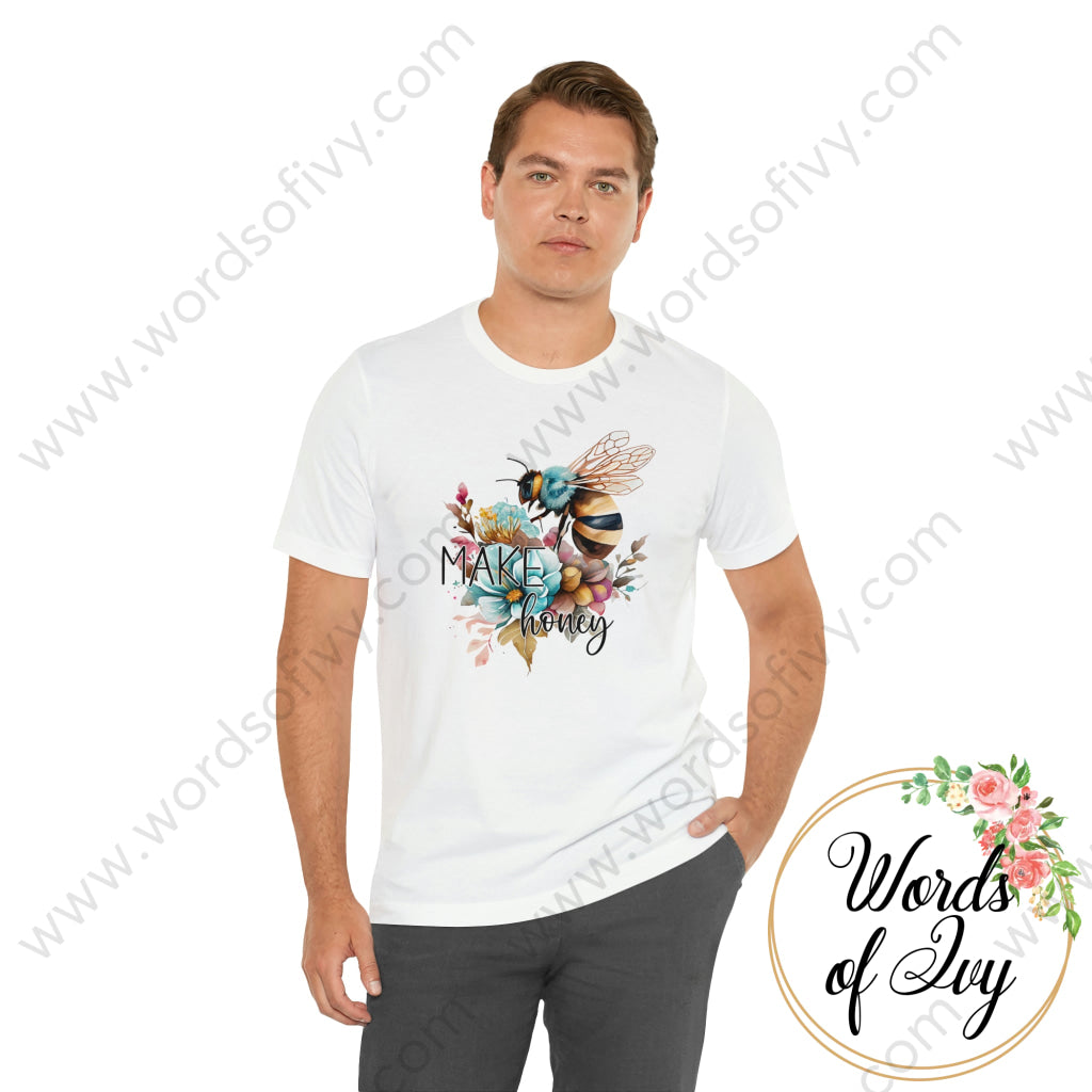 Adult Tee - Floral Bee Make Honey 230420002 T-Shirt