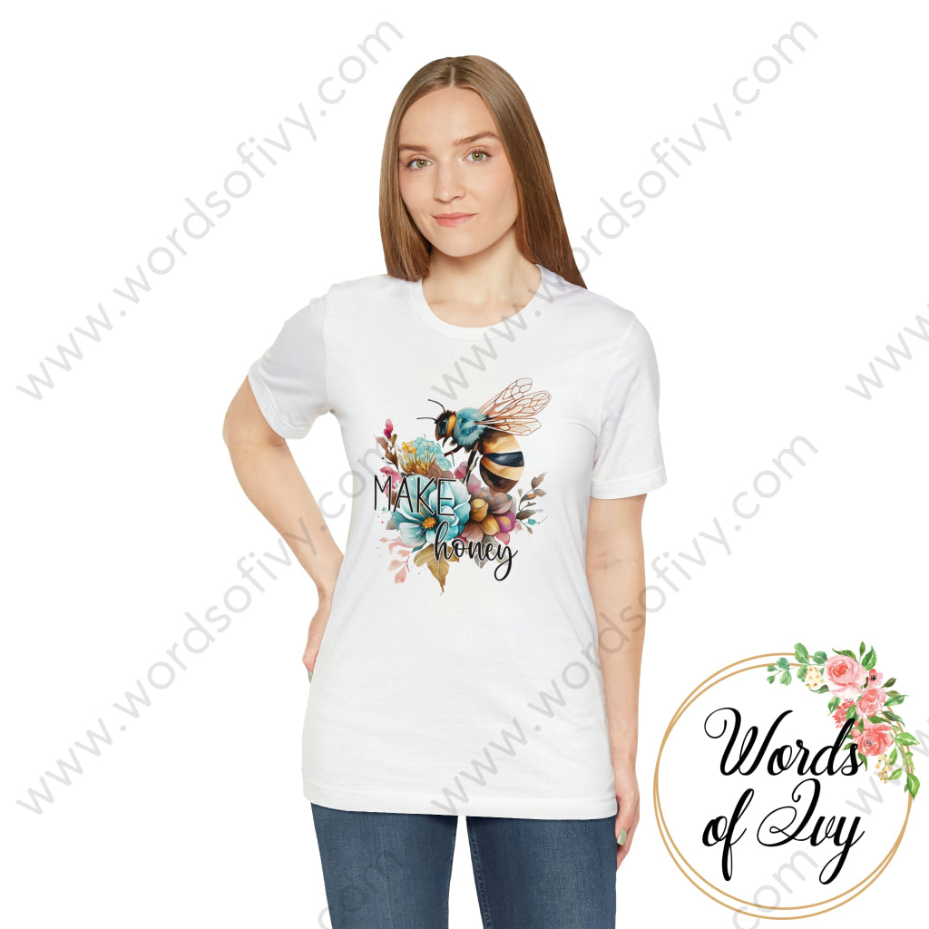 Adult Tee - Floral Bee Make Honey 230420002 T-Shirt