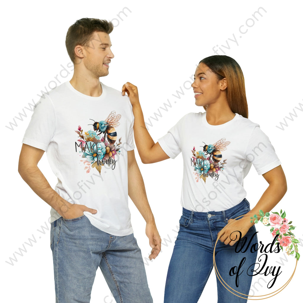 Adult Tee - Floral Bee Make Honey 230420002 T-Shirt