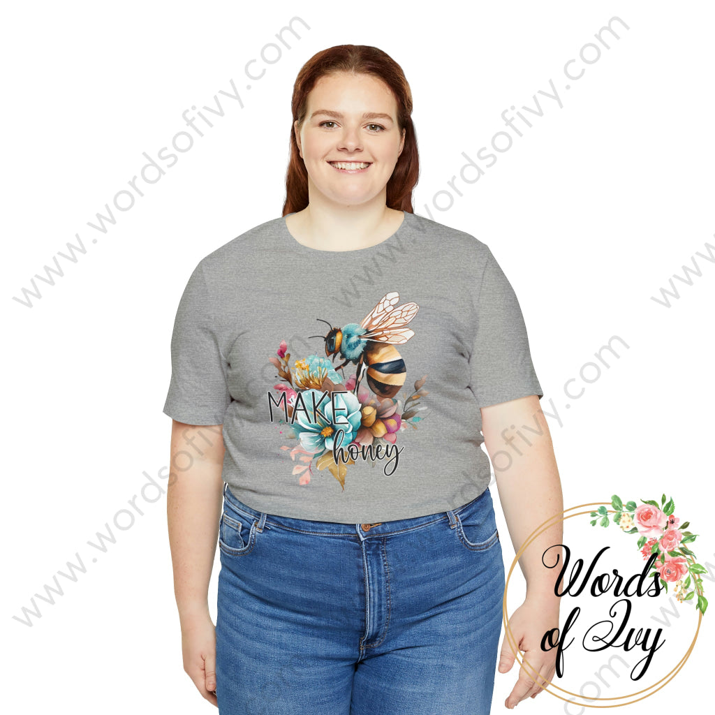 Adult Tee - Floral Bee Make Honey 230420002 T-Shirt