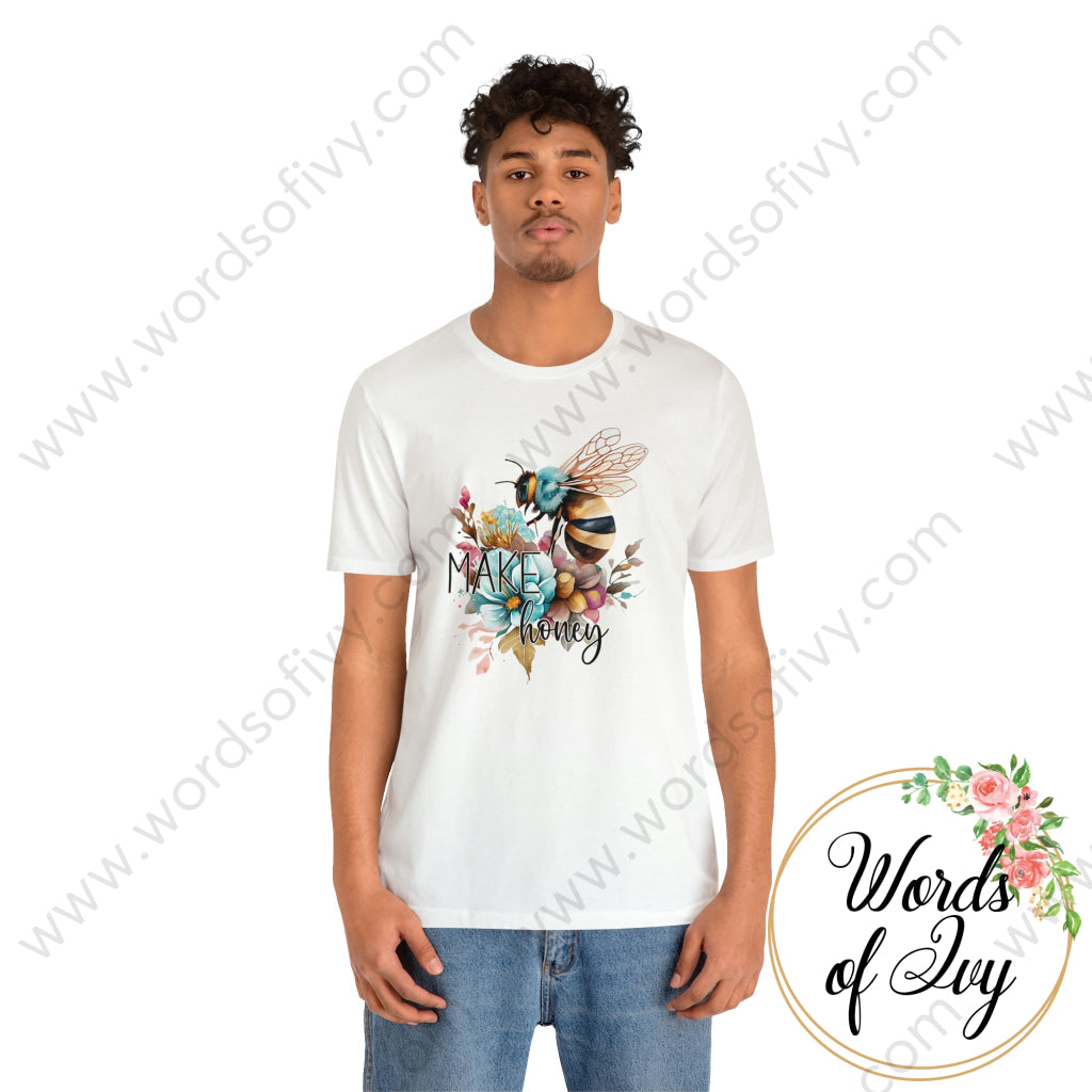 Adult Tee - Floral Bee Make Honey 230420002 T-Shirt