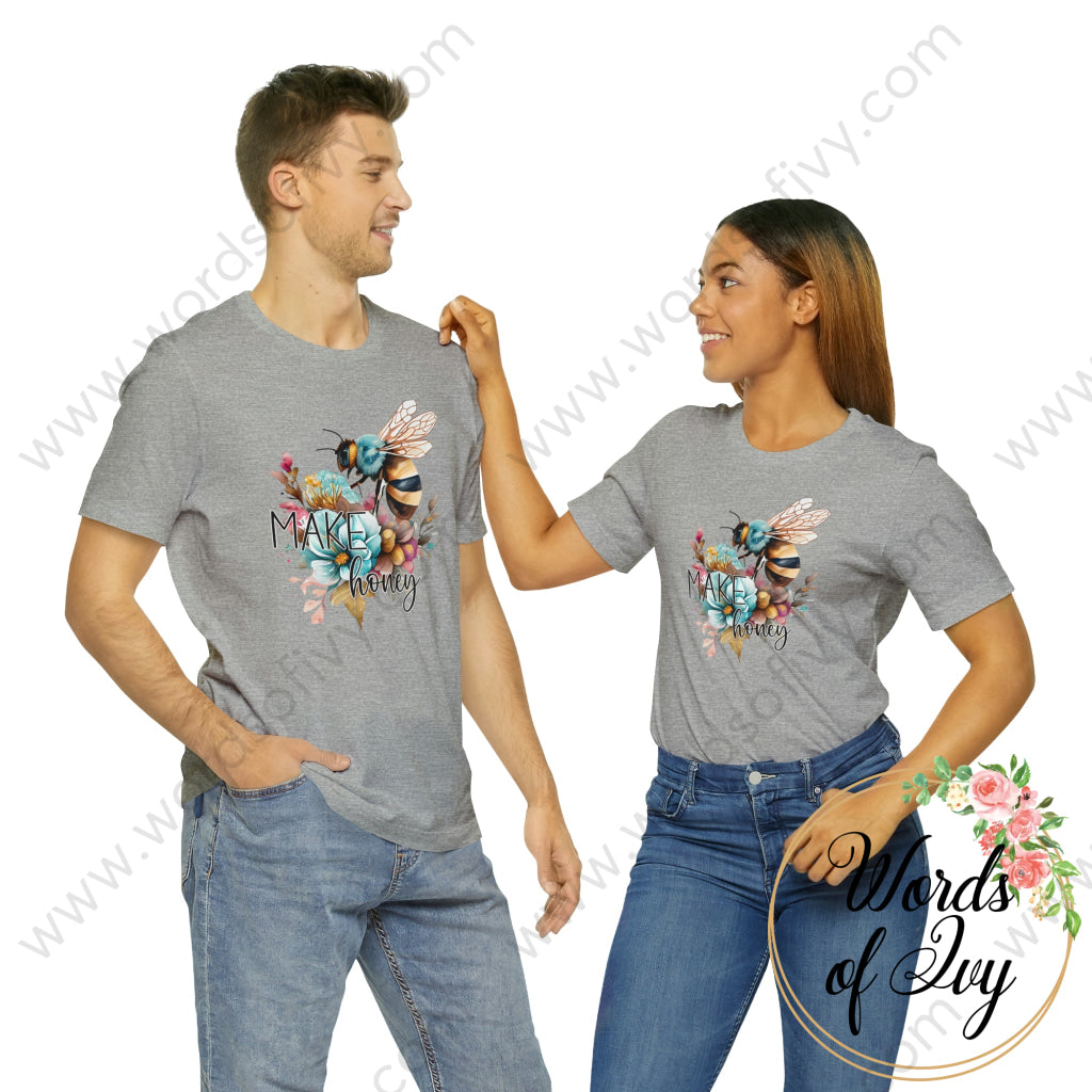 Adult Tee - Floral Bee Make Honey 230420002 T-Shirt