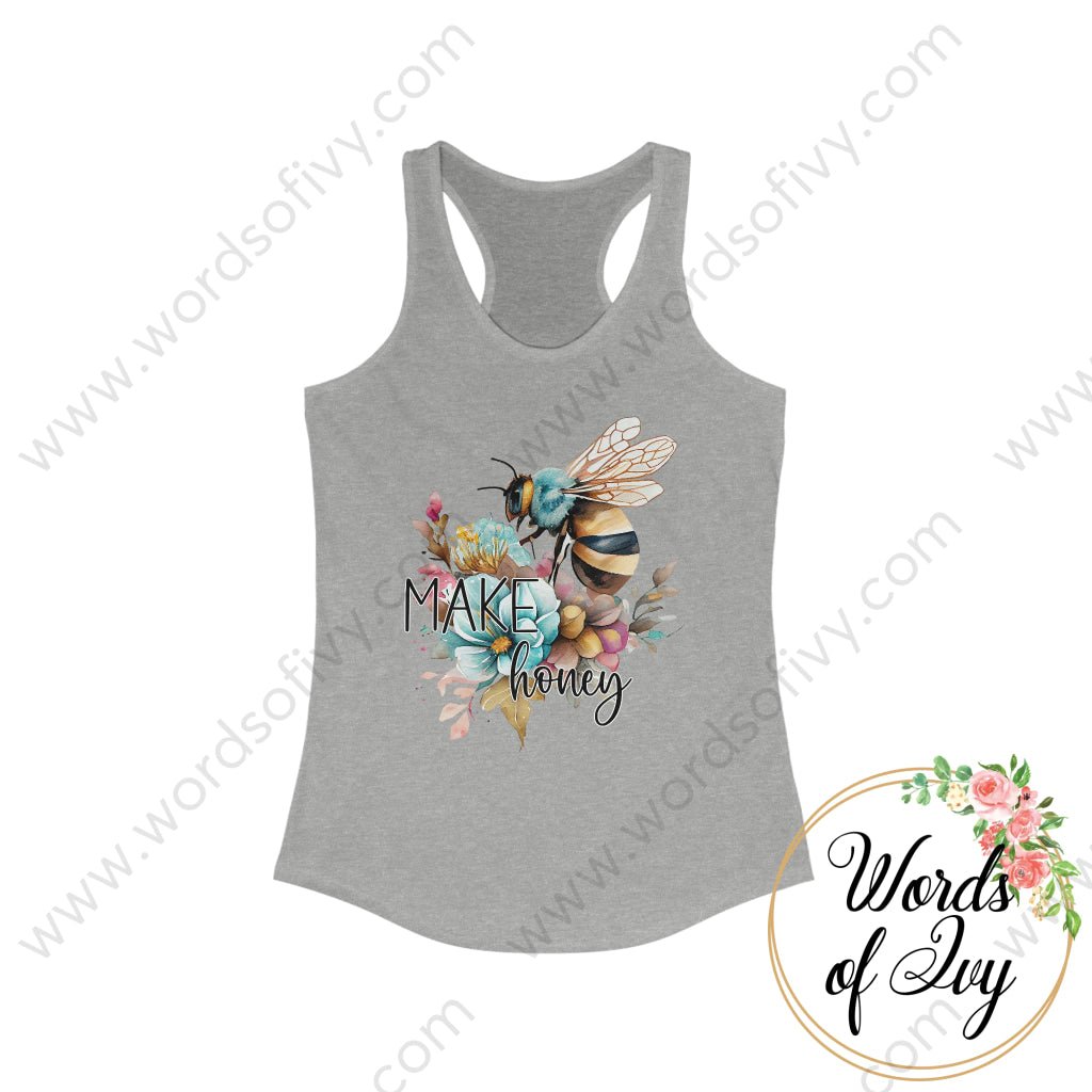 Adult Tee - floral bee make honey 230420002 | Nauti Life Tees