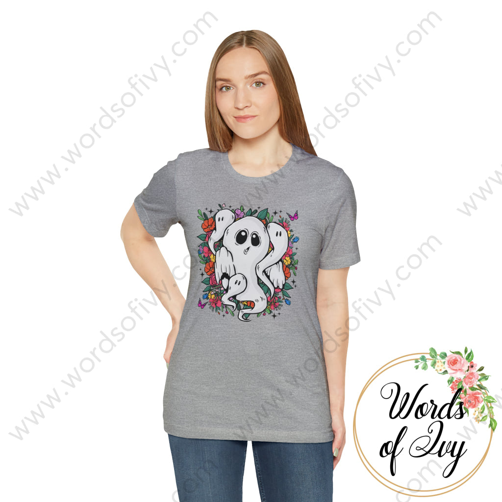 Adult Tee - Floral Ghosts 230713001 T-Shirt