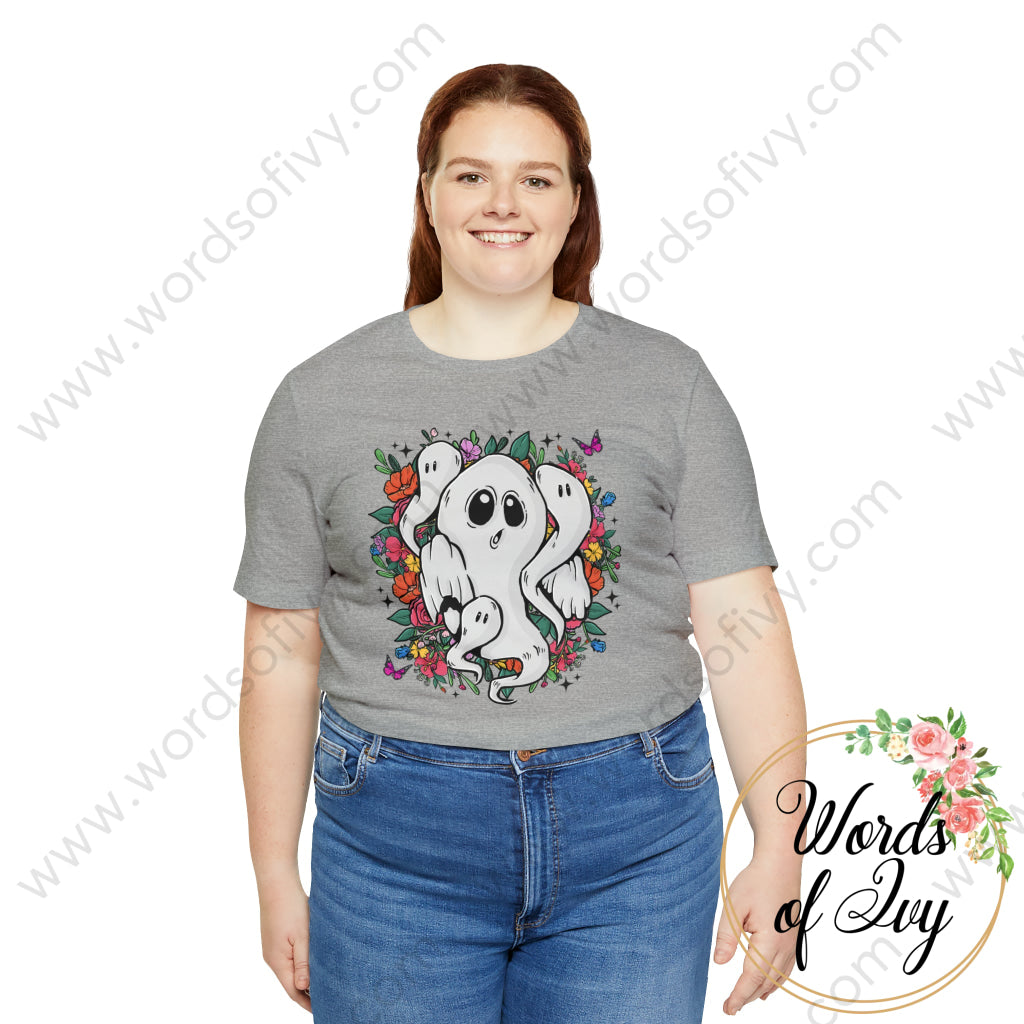 Adult Tee - Floral Ghosts 230713001 T-Shirt