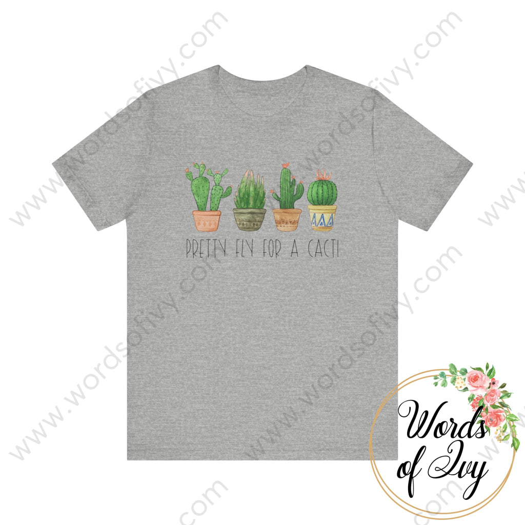 Adult Tee - Fly For A Cacti 240724037 Athletic Heather / S T-Shirt