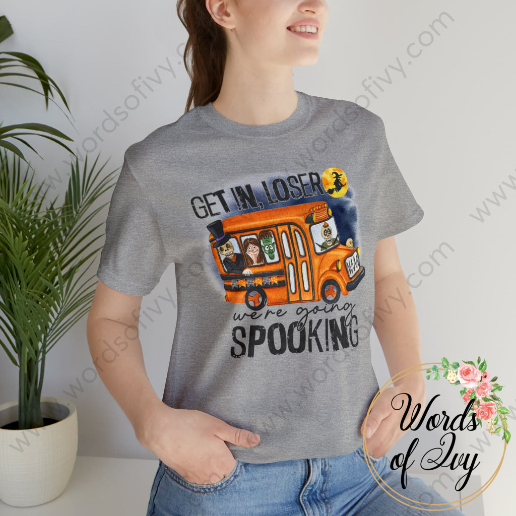 Adult Tee - Get In Loser Were Going Spooking 220913006 T-Shirt