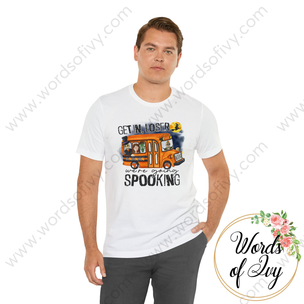 Adult Tee - Get In Loser Were Going Spooking 220913006 T-Shirt