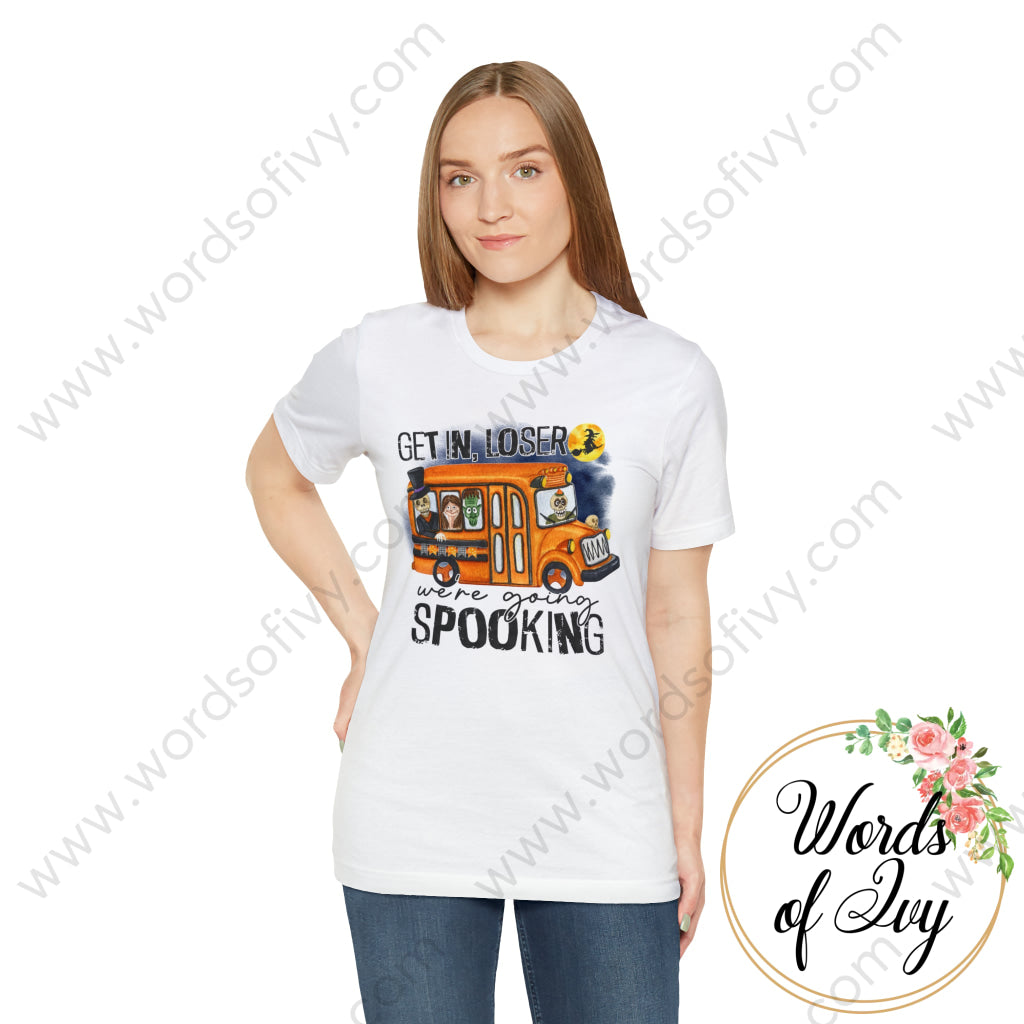 Adult Tee - Get In Loser Were Going Spooking 220913006 T-Shirt