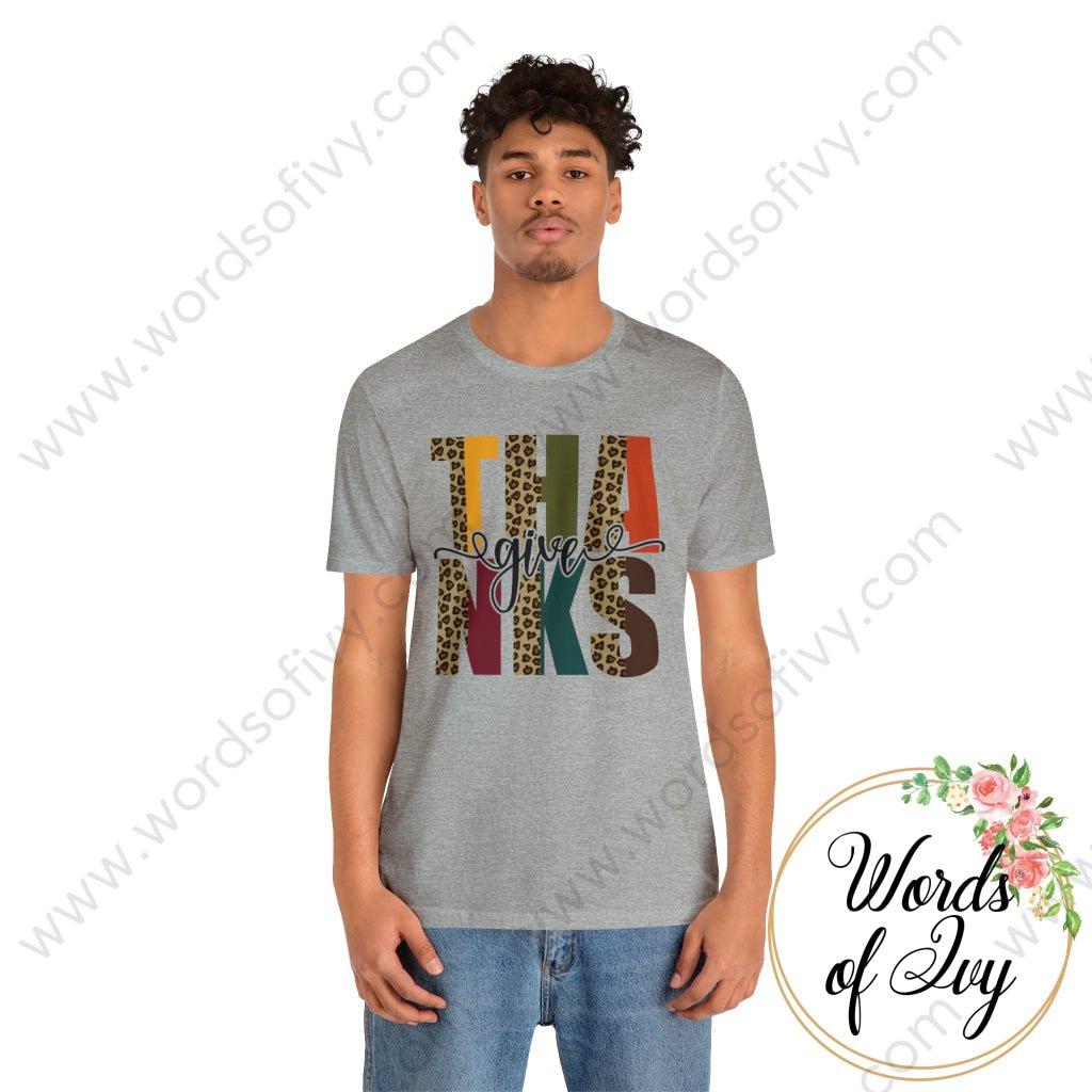 Adult Tee - GIVE THANKS 230703067 | Nauti Life Tees