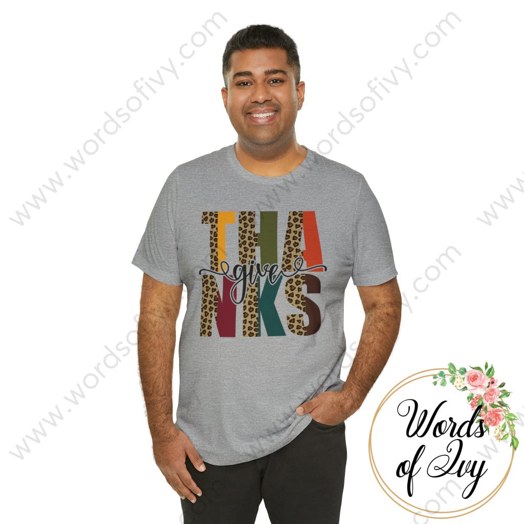 Adult Tee - Give Thanks 230703067 T-Shirt