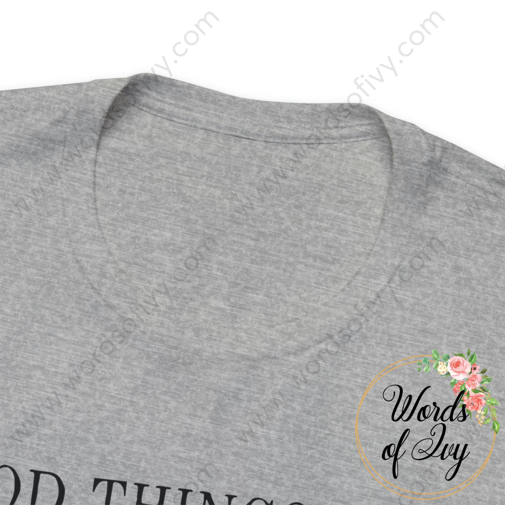 Adult Tee - Good Things Happen To Babes Who Hustle 221008030 T-Shirt