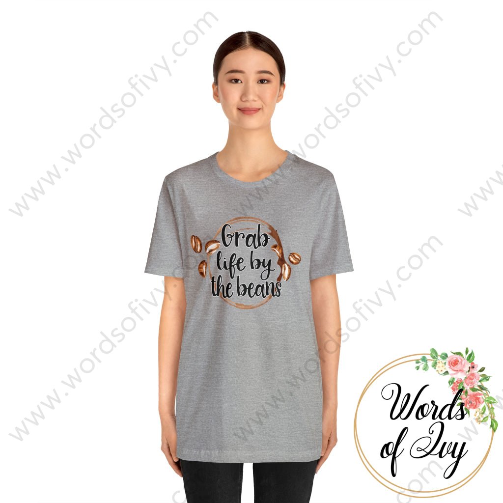 Adult Tee - Grab life by the beans 230926010 | Nauti Life Tees